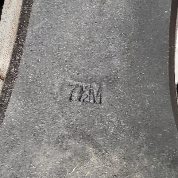 Kenneth Cole New York 7.5 M Leather Bayne Cage Heels Y3K Metallic Gun Metal - Picture 6 of 8